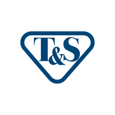 Color logo for T&S Brass